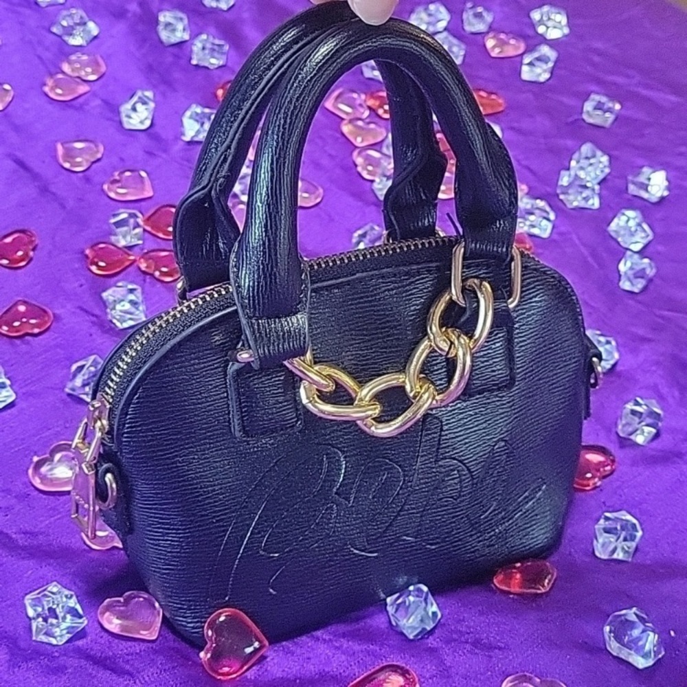 Bebe Black Leather Mini Bag EXCELLENT CONDITION